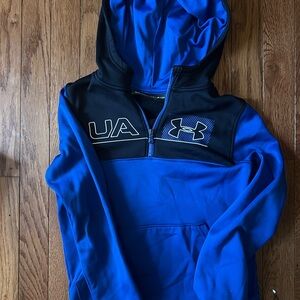 Under Armour Royal Blue and Black Pullover